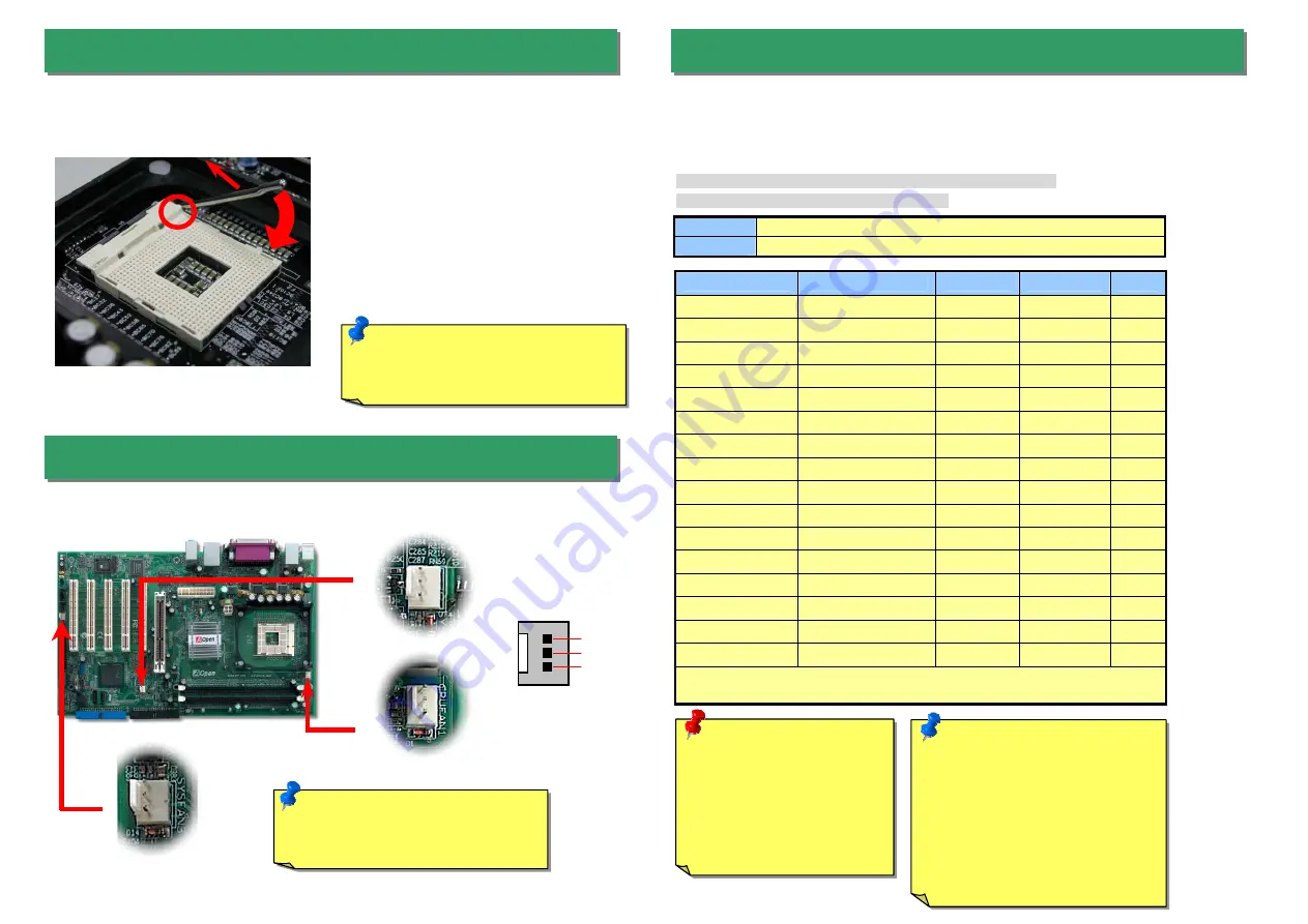 AOpen AX4SP-G Скачать руководство пользователя страница 3