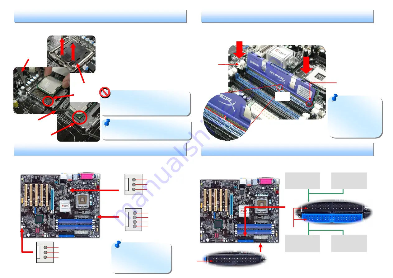 AOpen i865PEa-7ILFR Скачать руководство пользователя страница 3