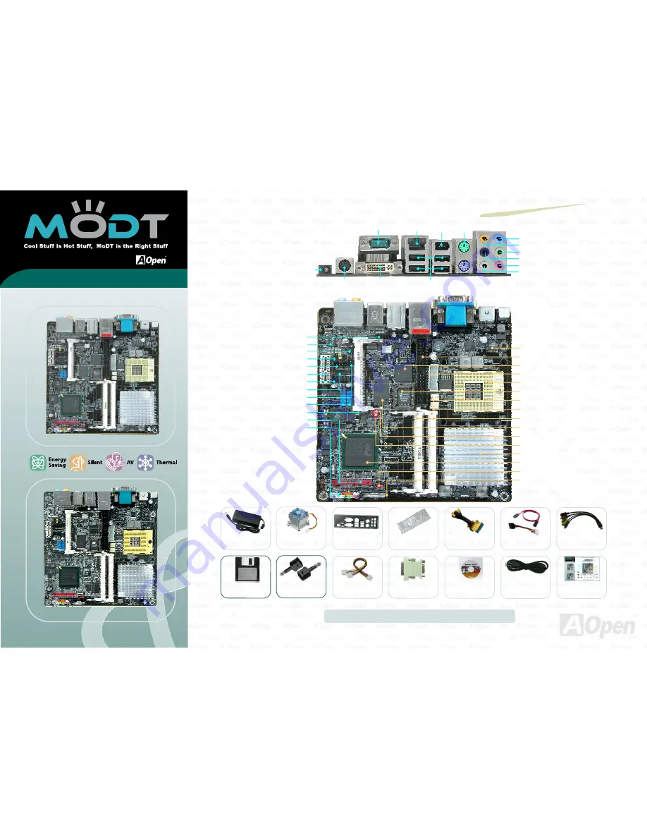 AOpen MODT Flex i945GTt-VFA Скачать руководство пользователя страница 1