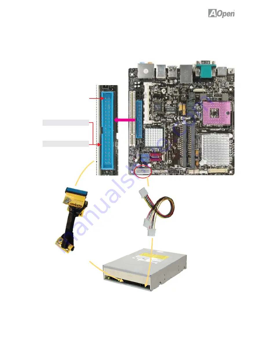 AOpen MoDT i965GMt-LA Manual Download Page 19