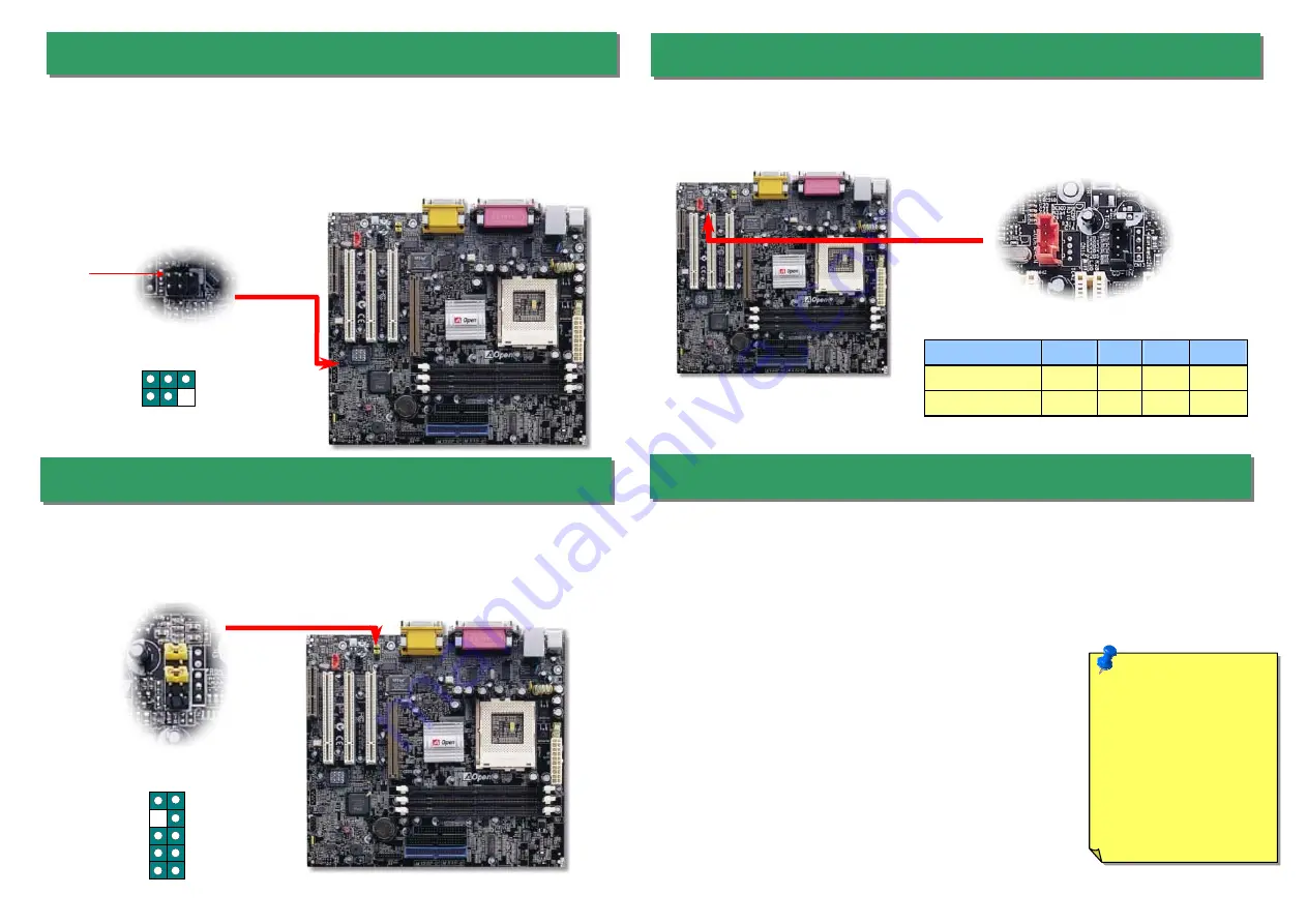 AOpen MX3S-U Easy Installation Manual Download Page 5