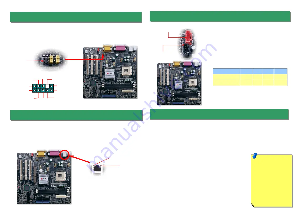 AOpen MX4B Easy Installation Manual Download Page 5