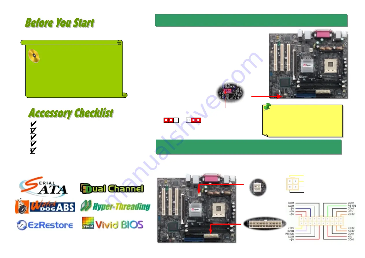 AOpen MX4SGI-L Скачать руководство пользователя страница 2