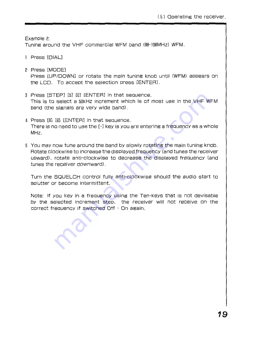 AOR AR-3000A Insrtruction Manual Download Page 21