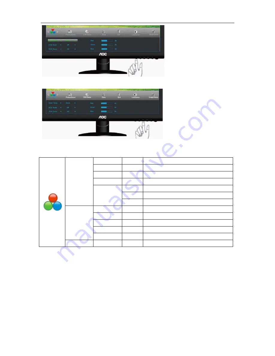 AOS e2352Phz User Manual Download Page 24