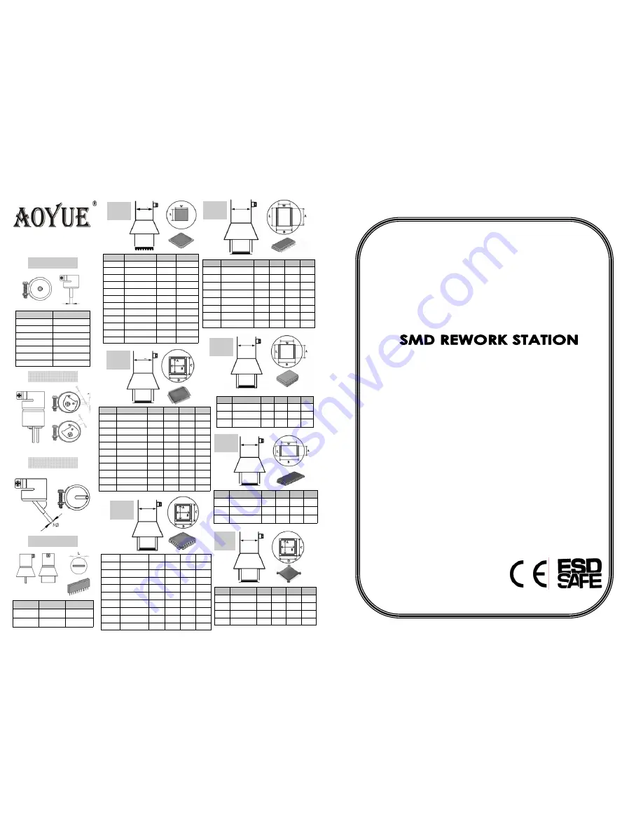 aoyue 857A++ Instruction Manual Download Page 1