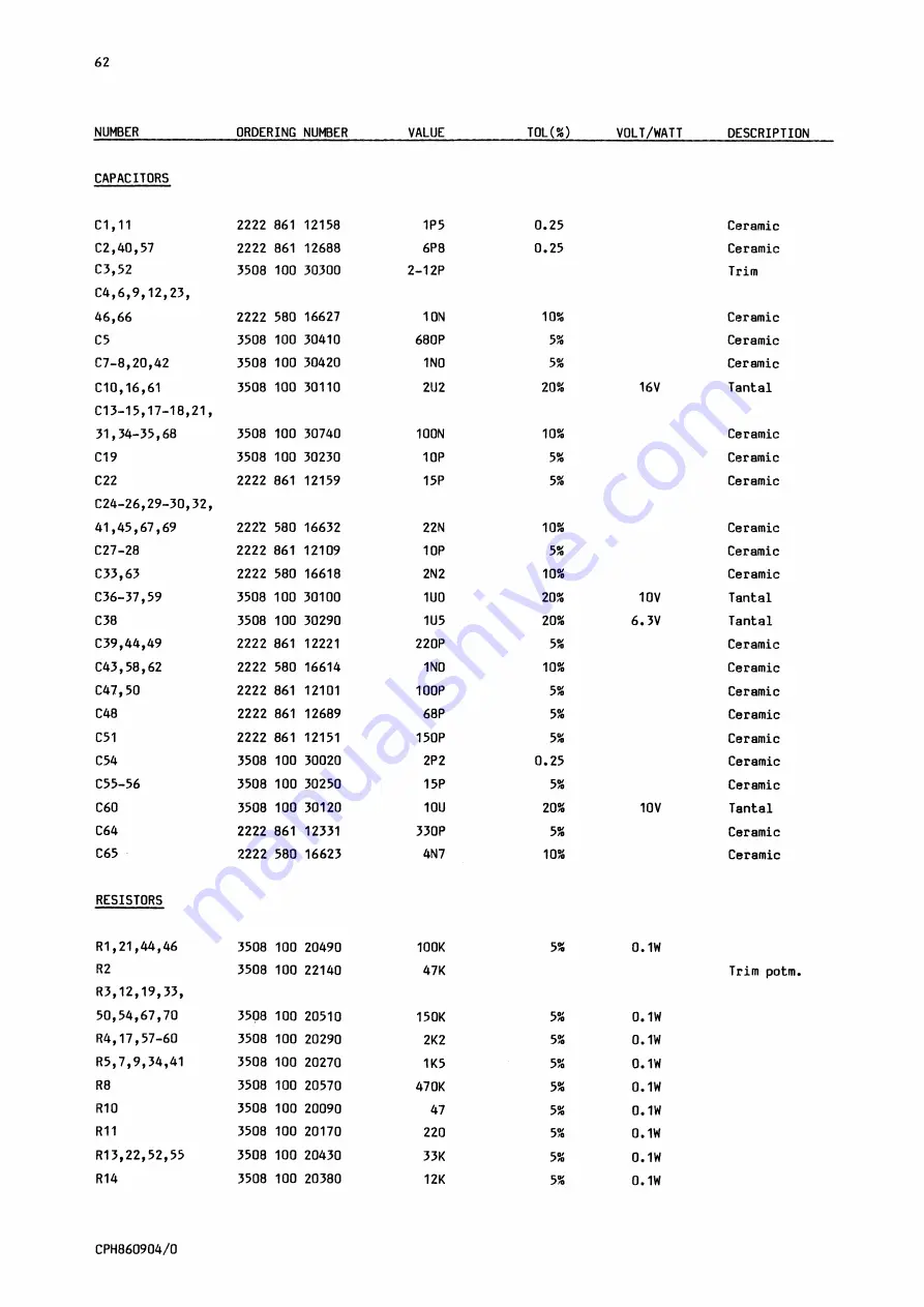 AP radiotelefon ap4112 Service Manual Download Page 97