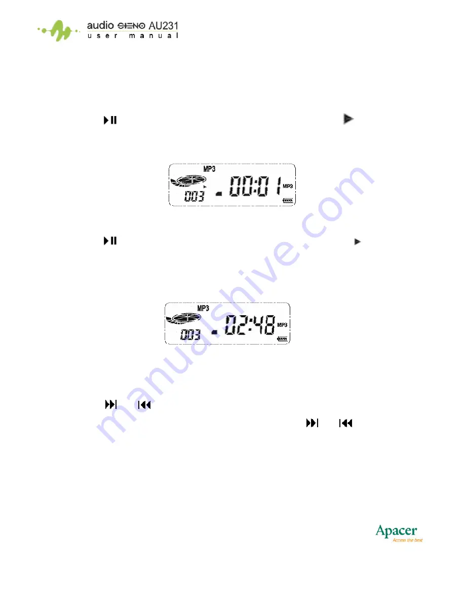 Apacer Technology audio ceno AU231 Скачать руководство пользователя страница 7