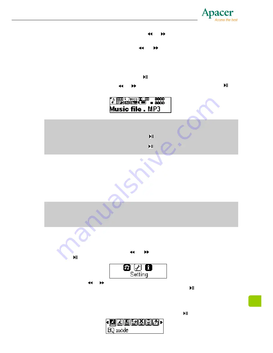 Apacer Technology Audio Steno AU232 Скачать руководство пользователя страница 7