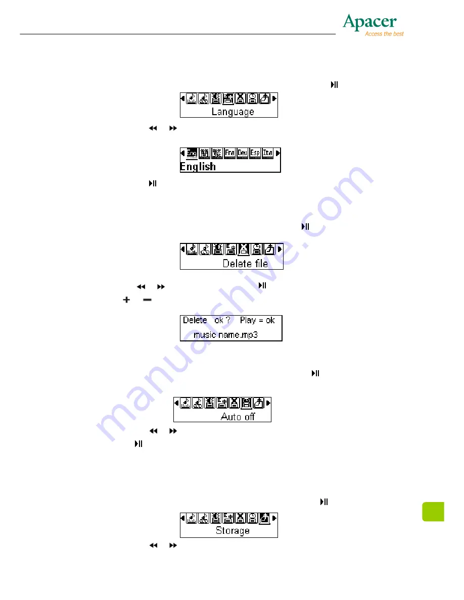 Apacer Technology Audio Steno AU232 User Manual Download Page 9