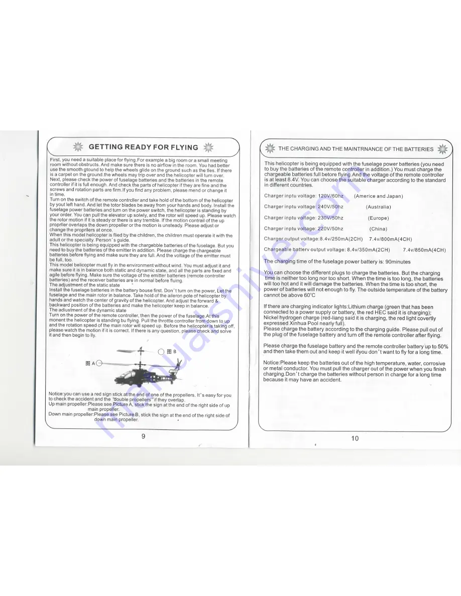 Apache Super Cyclone Instructions For Use Manual Download Page 6