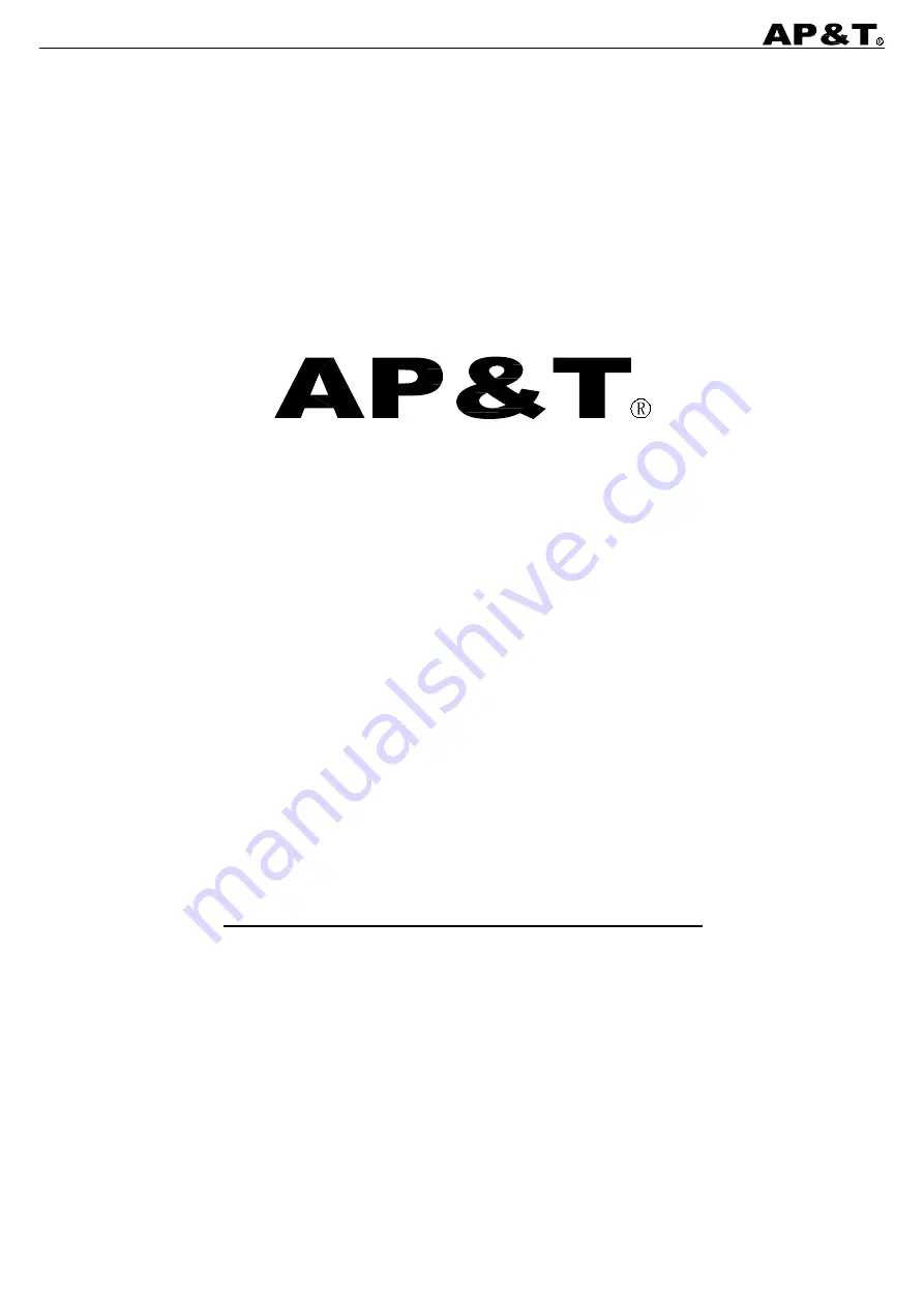 AP&T AP-DY6702 User Manual Download Page 1