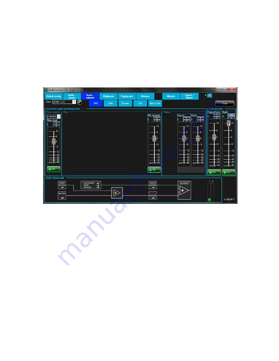 APART Audiocontrol12.8 User Manual Download Page 15