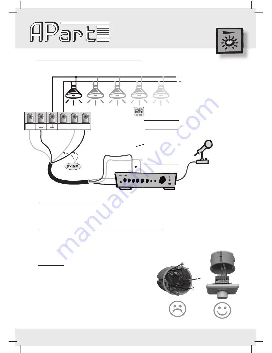 APART E-VOL40 Quick Manual Download Page 2