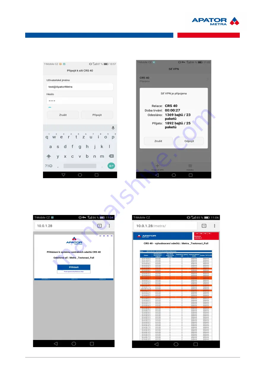 Apator Metra CRS 40 V2 Installation, Operation And Service Manual Download Page 39