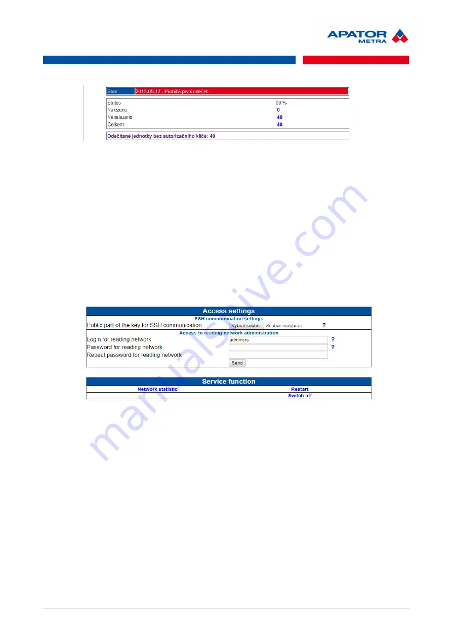 Apator Metra CRS 40 V2 Installation, Operation And Service Manual Download Page 48