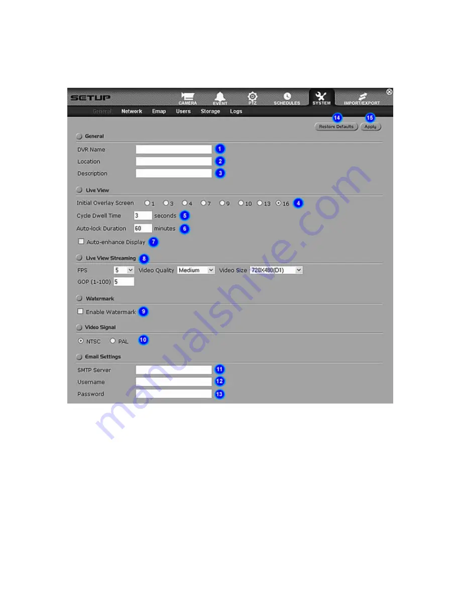 APEC TITAN TVR7000 User Manual Download Page 81