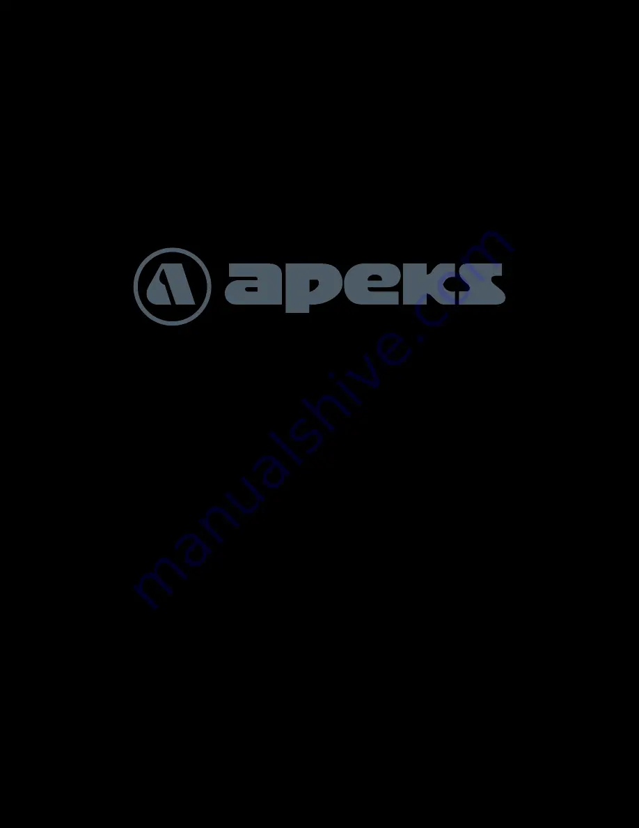 Apeks NS158000 Скачать руководство пользователя страница 96