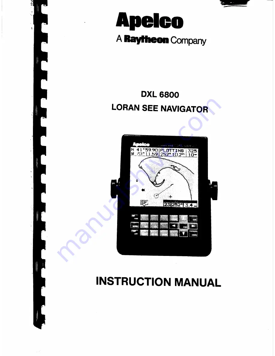 Apelco DXL-6800 Скачать руководство пользователя страница 1