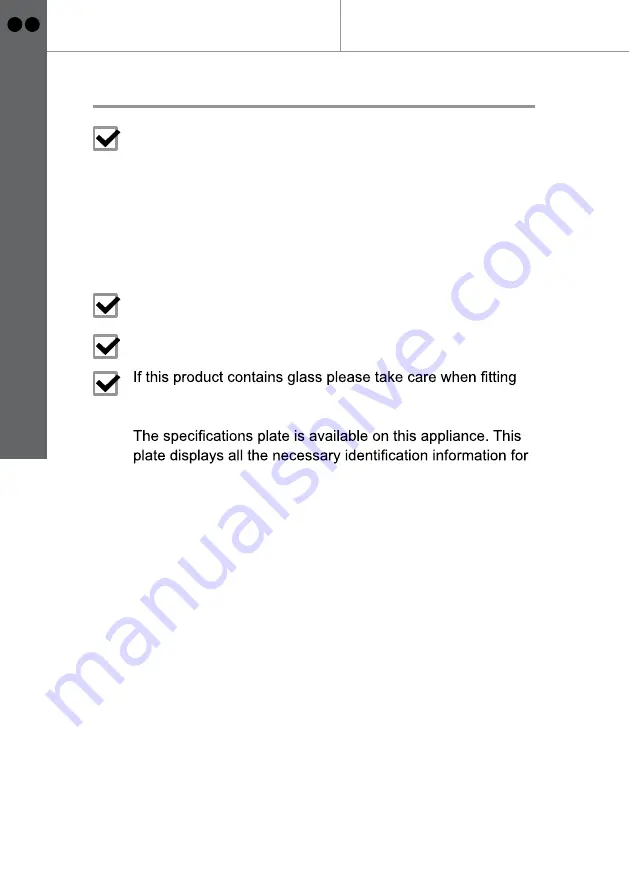 Apelson CAEFL60BK Manual Download Page 6