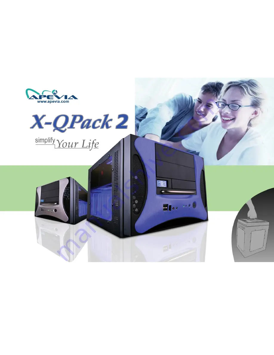 Apevia X-Qpack2 Скачать руководство пользователя страница 1