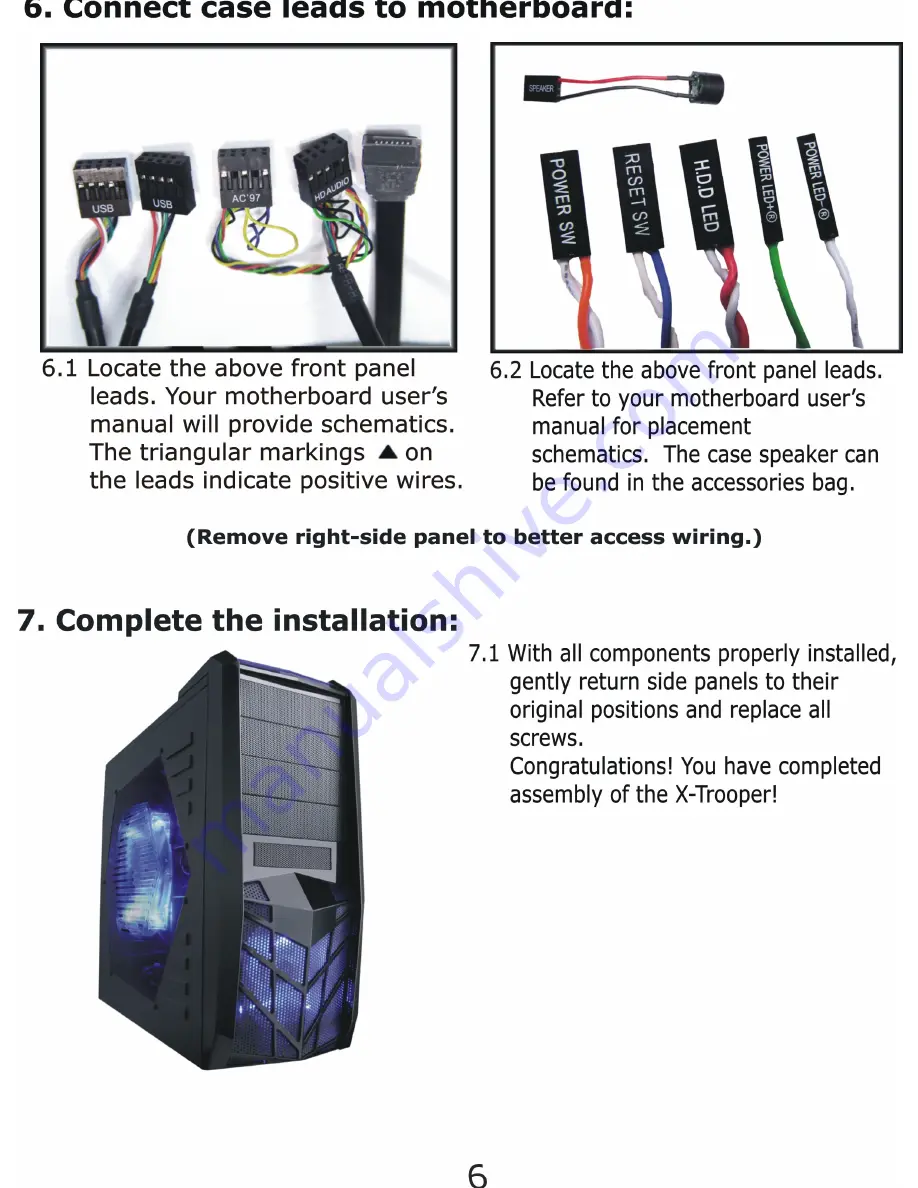 Apevia X-Trooper User Manual Download Page 8