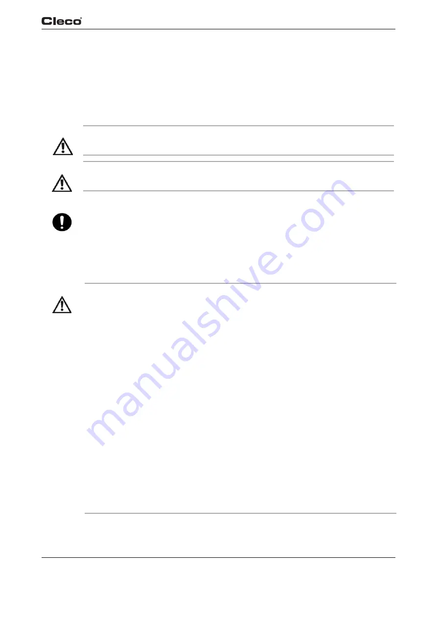 Apex Tool Group Cleco 55PHH Instruction Manual Download Page 5