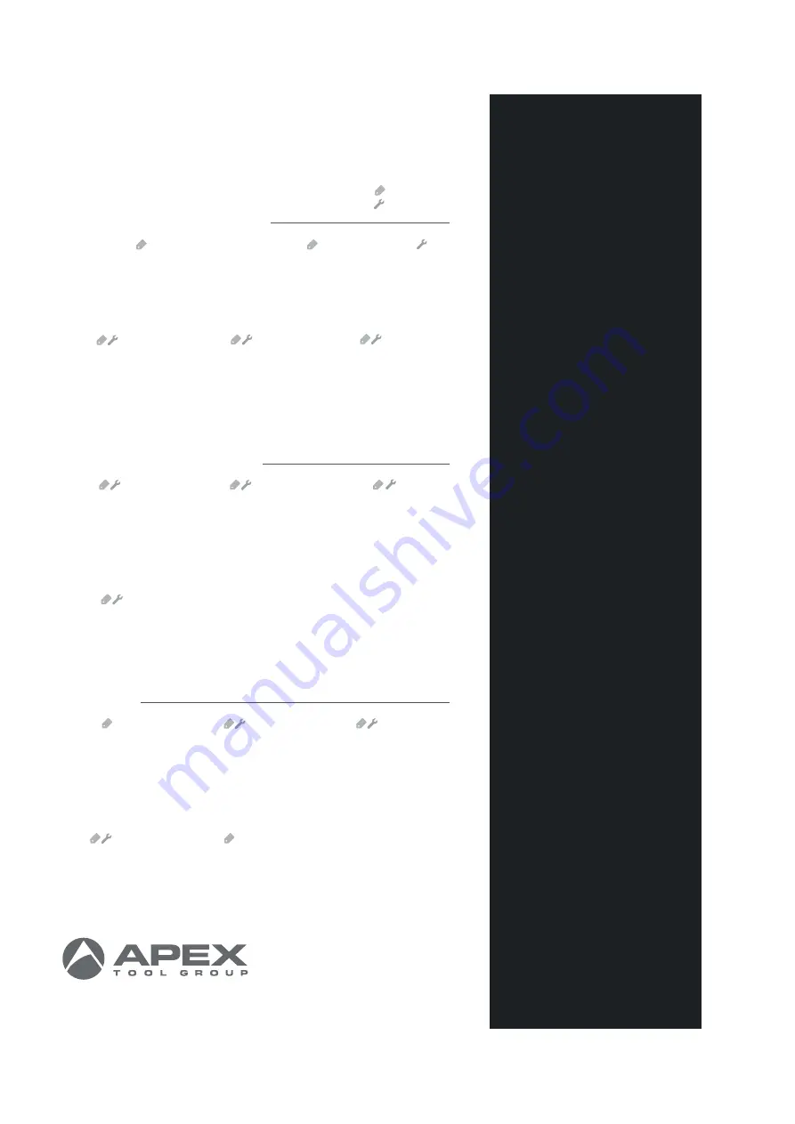 Apex Tool Group Cleco 55PHH Скачать руководство пользователя страница 38