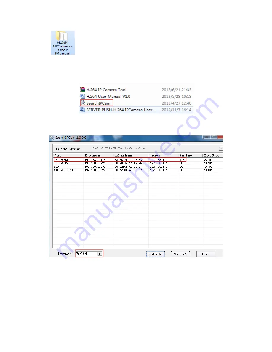 Apexis APM-H.264 Quick Installation Manual Download Page 3