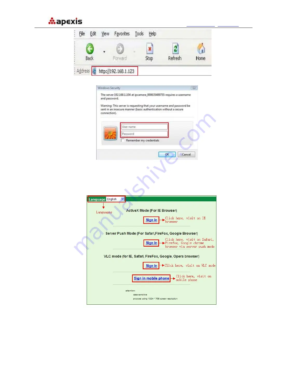 Apexis APM-J803-WS Скачать руководство пользователя страница 13