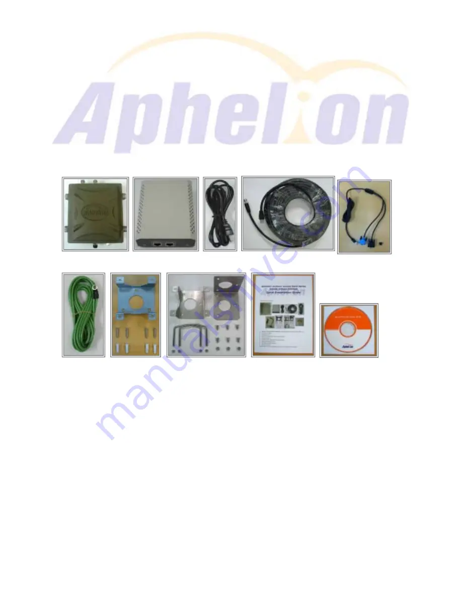 Aphelion 500AG Quick Installation Manual Download Page 1