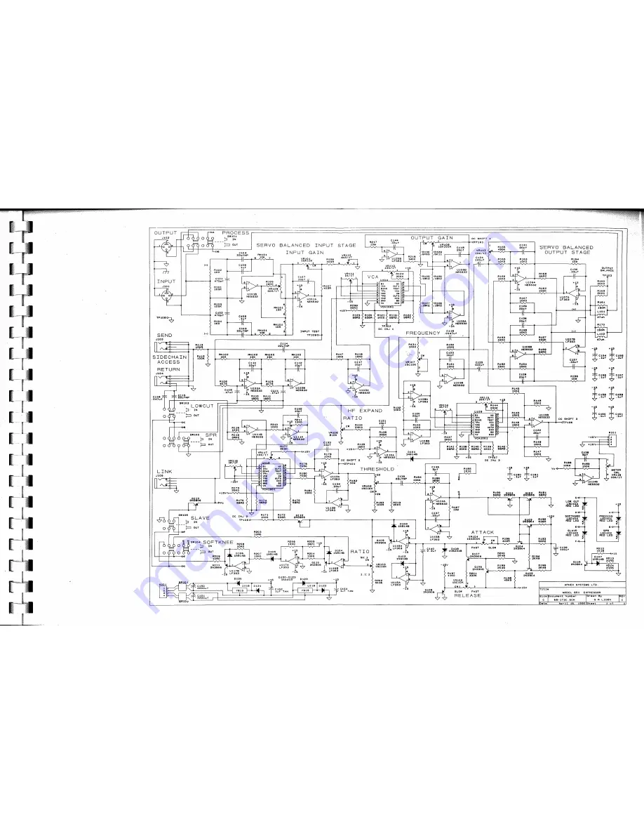 Aphex Expressor 651 Скачать руководство пользователя страница 32