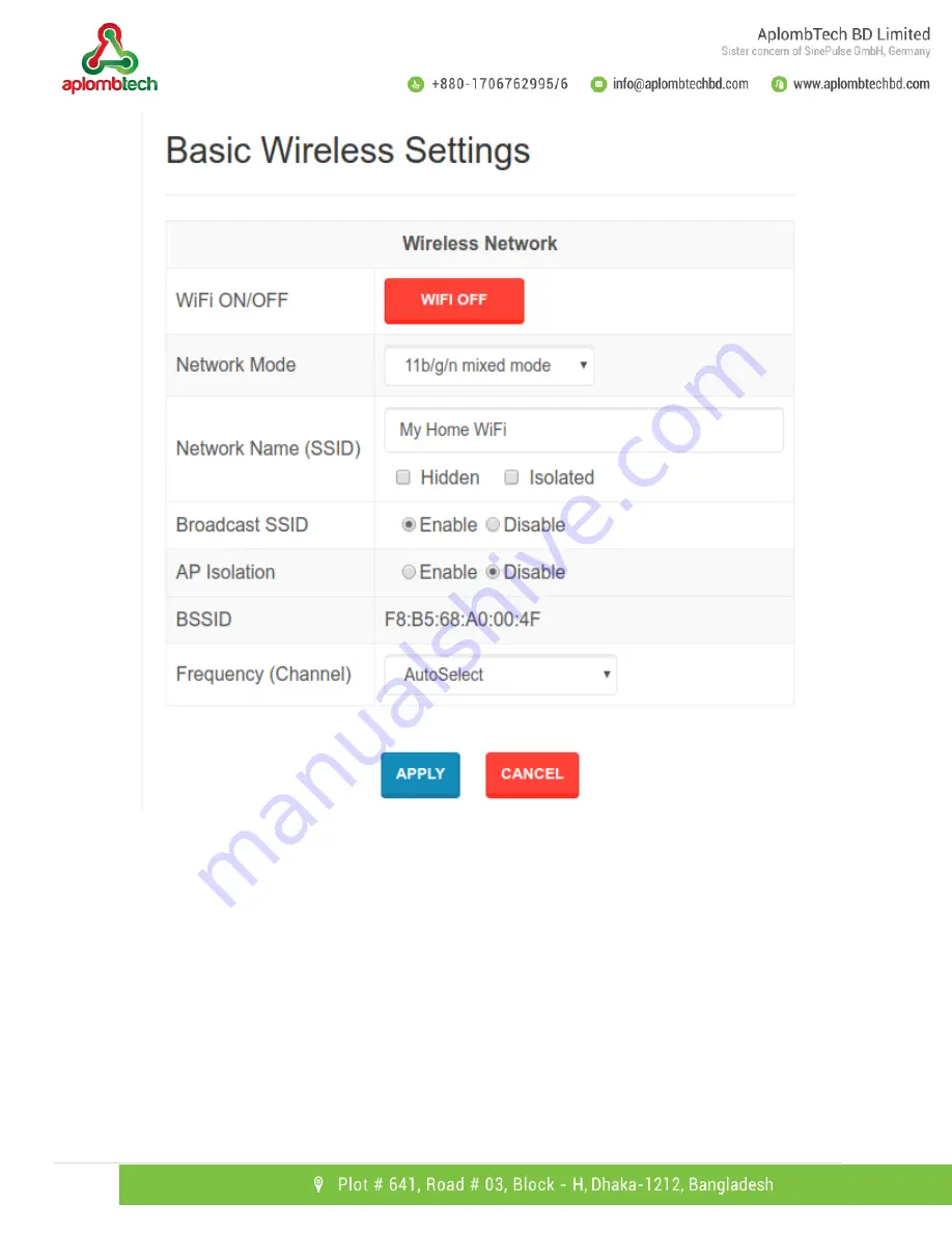 aplombtech SMART SWITCH Manual Download Page 10