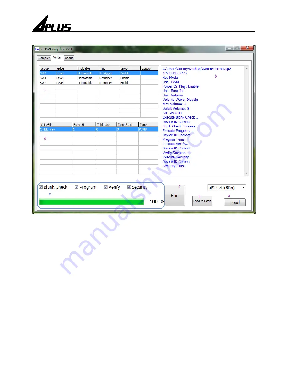 Aplus aP23KWC8D User Manual Download Page 12