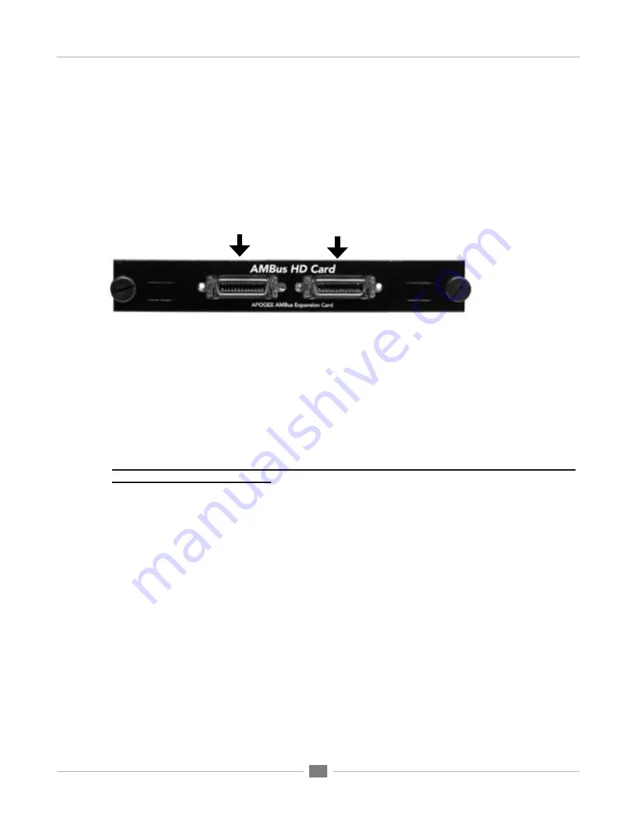 Apogee AMBus HD User Manual Download Page 13