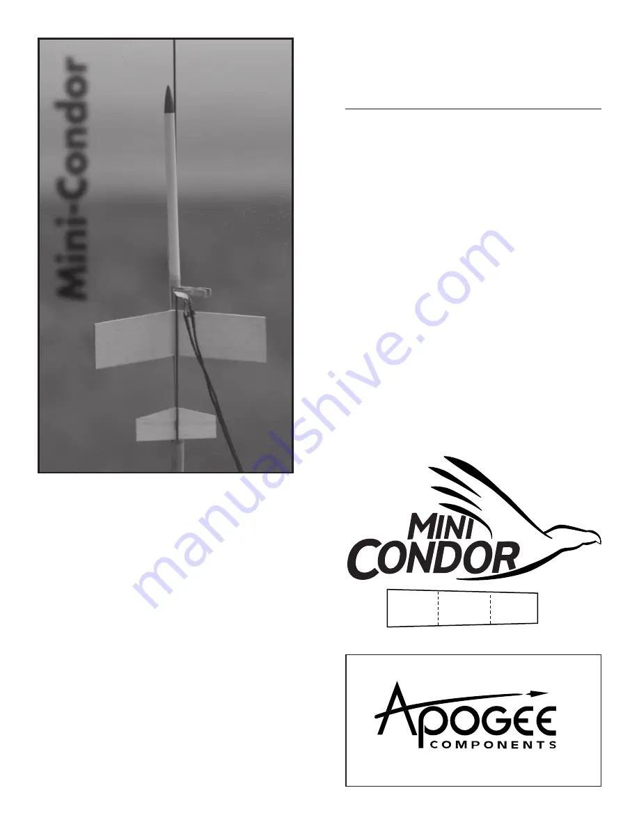 Apogee Mini-CONDOR Скачать руководство пользователя страница 1