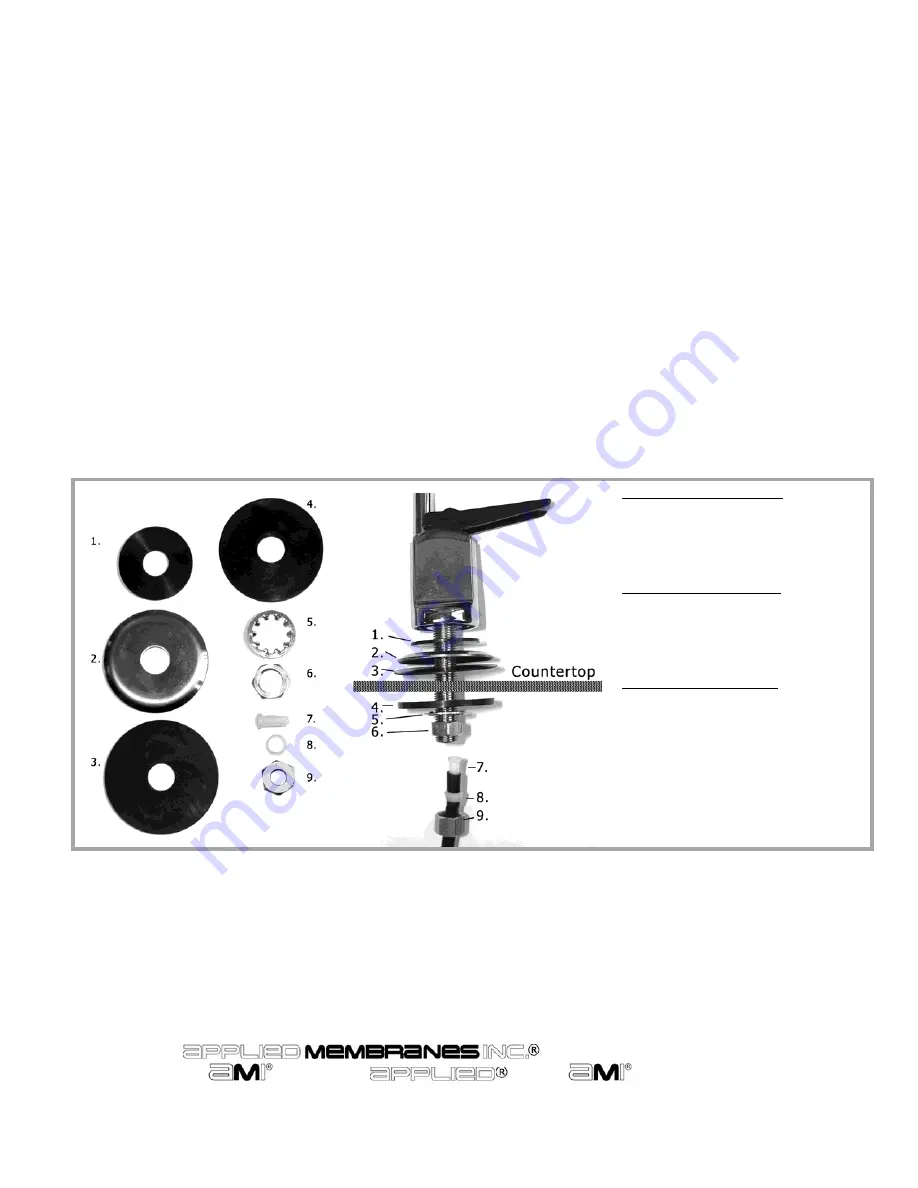 Applied Membranes AAA-1004 Installation And Service Manual Download Page 11