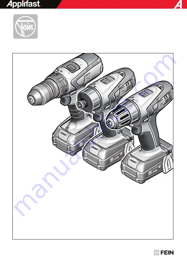 Applifast Fein ABSU12 Series Скачать руководство пользователя страница 1