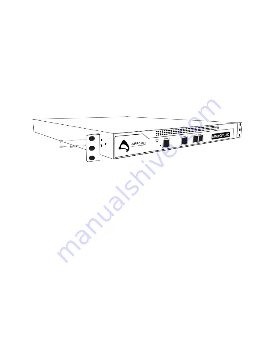 Apposite Linktropy 5500 Hardware Manual Download Page 9