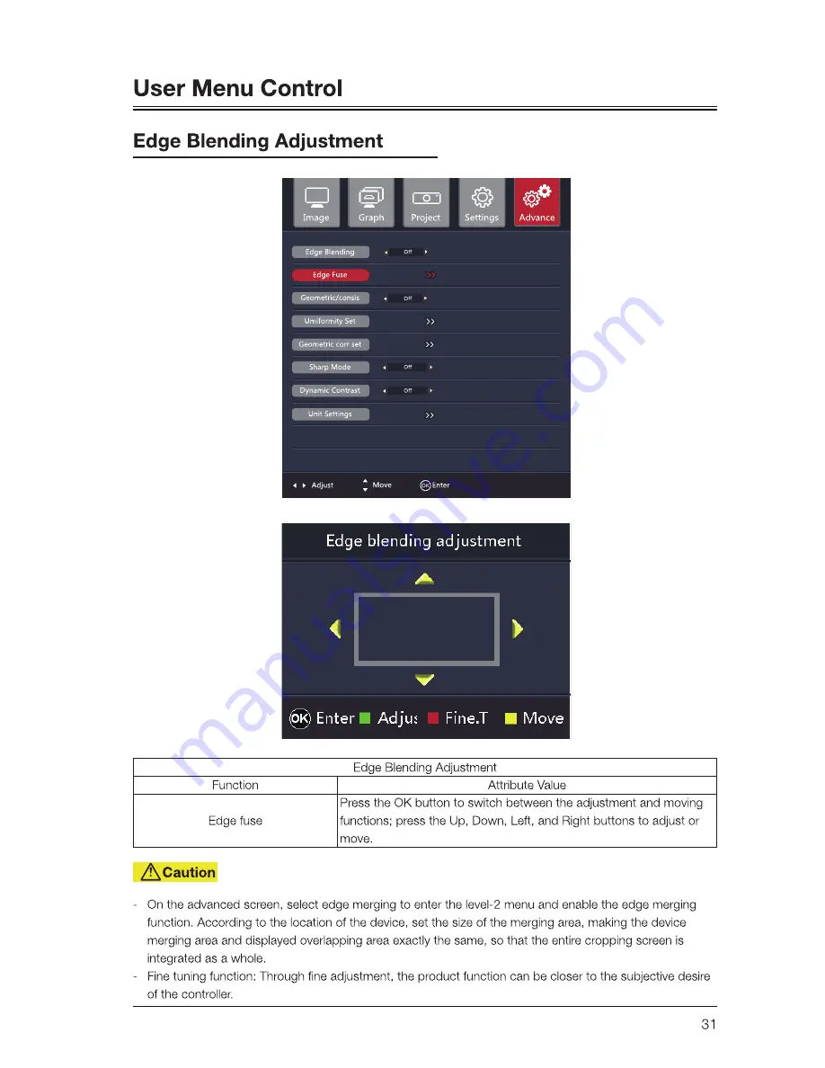 Appotronics AL-FH550 User Manual Download Page 31