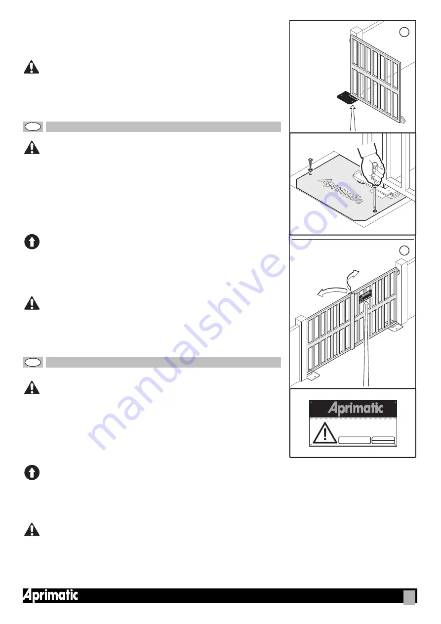 APRI EM73-N Instructions For Installation Manual Download Page 24