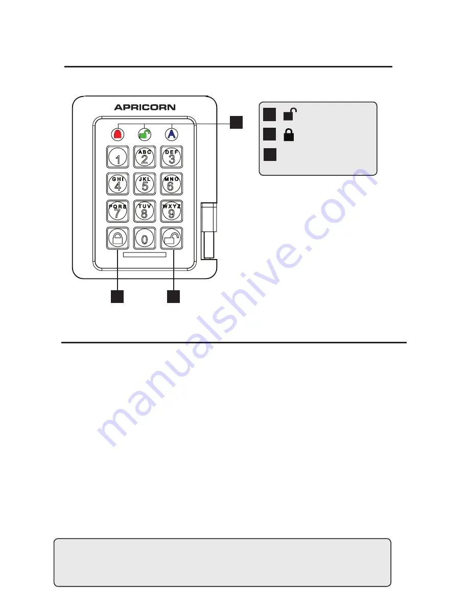 Apricorn Aegis Padlock SSD Скачать руководство пользователя страница 1