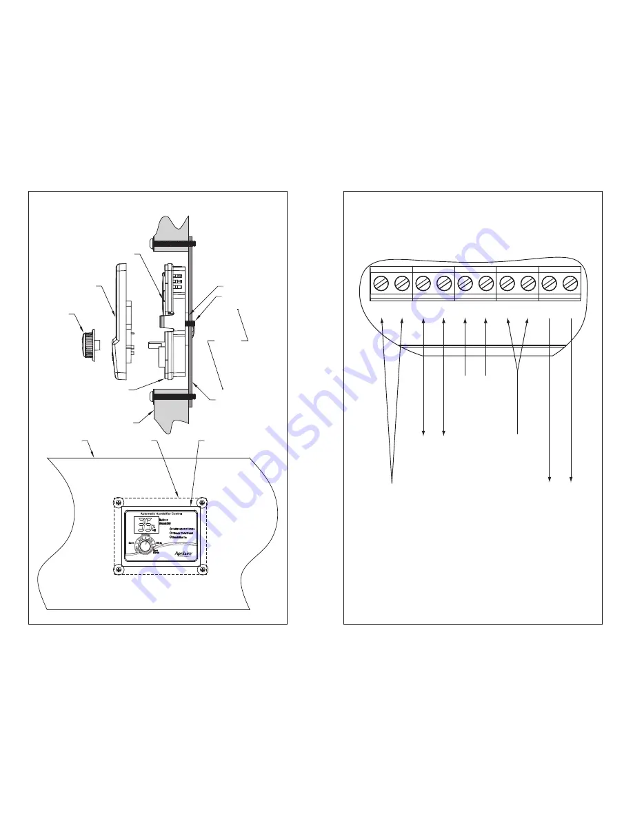 Aprilaire Automatic Humidifier Control Safety And Installation Instructions Manual Download Page 5