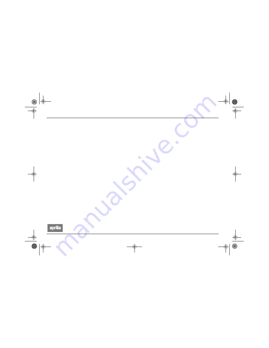 APRILIA RS 125 TUONO Скачать руководство пользователя страница 186