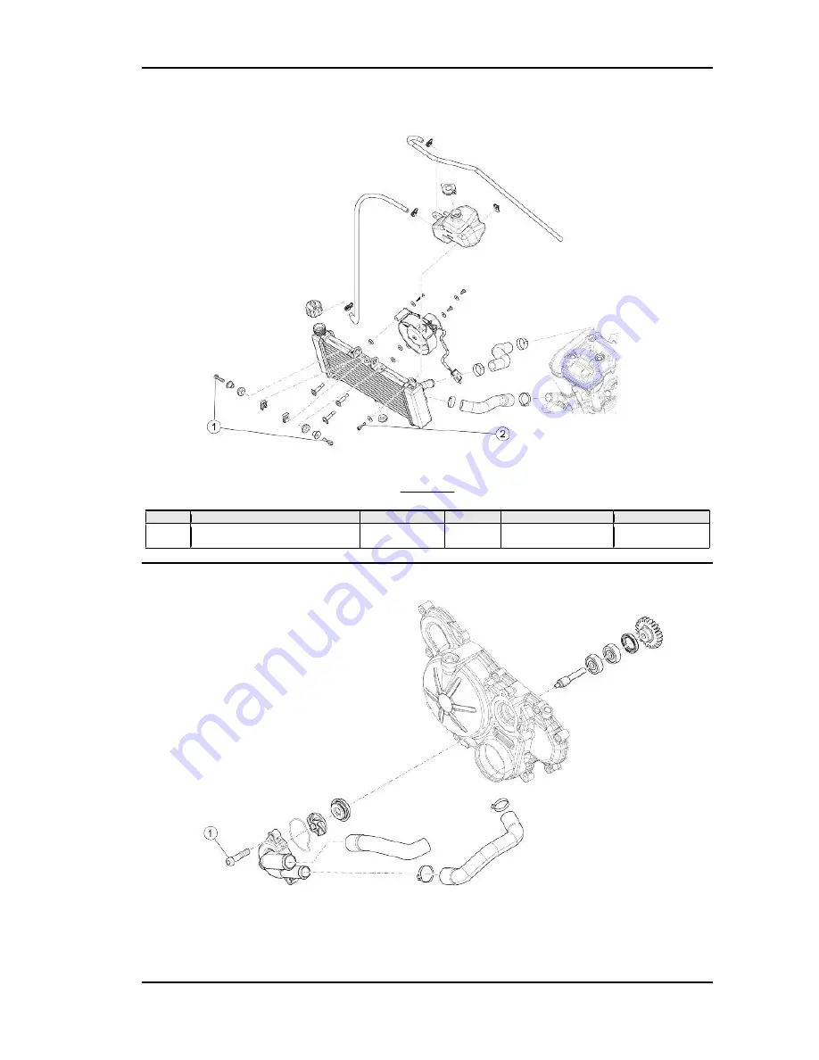 APRILIA RS4 125 Service Station Manual Download Page 263