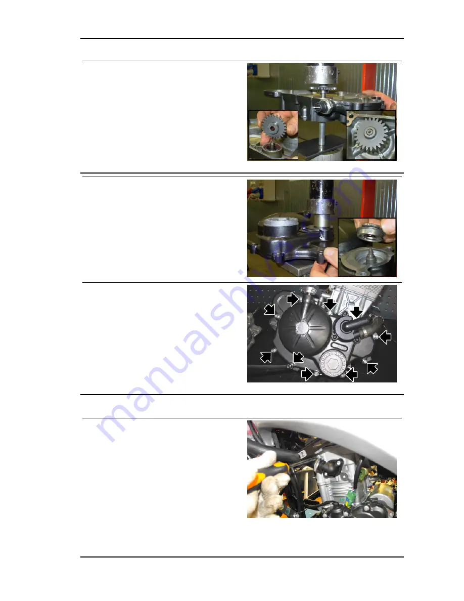 APRILIA RS4 125 Service Station Manual Download Page 269