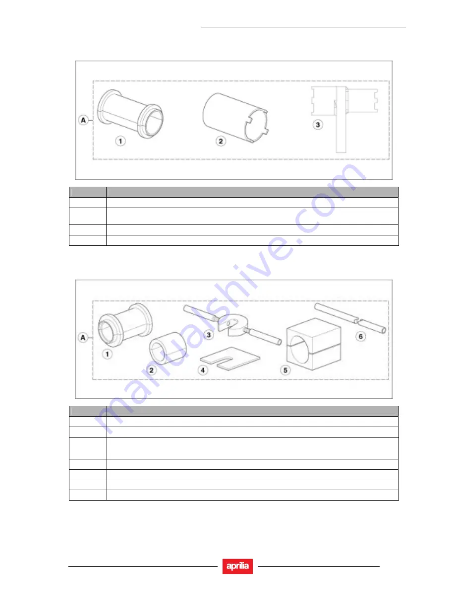 APRILIA RSV 1000 R Workshop Manual Download Page 47