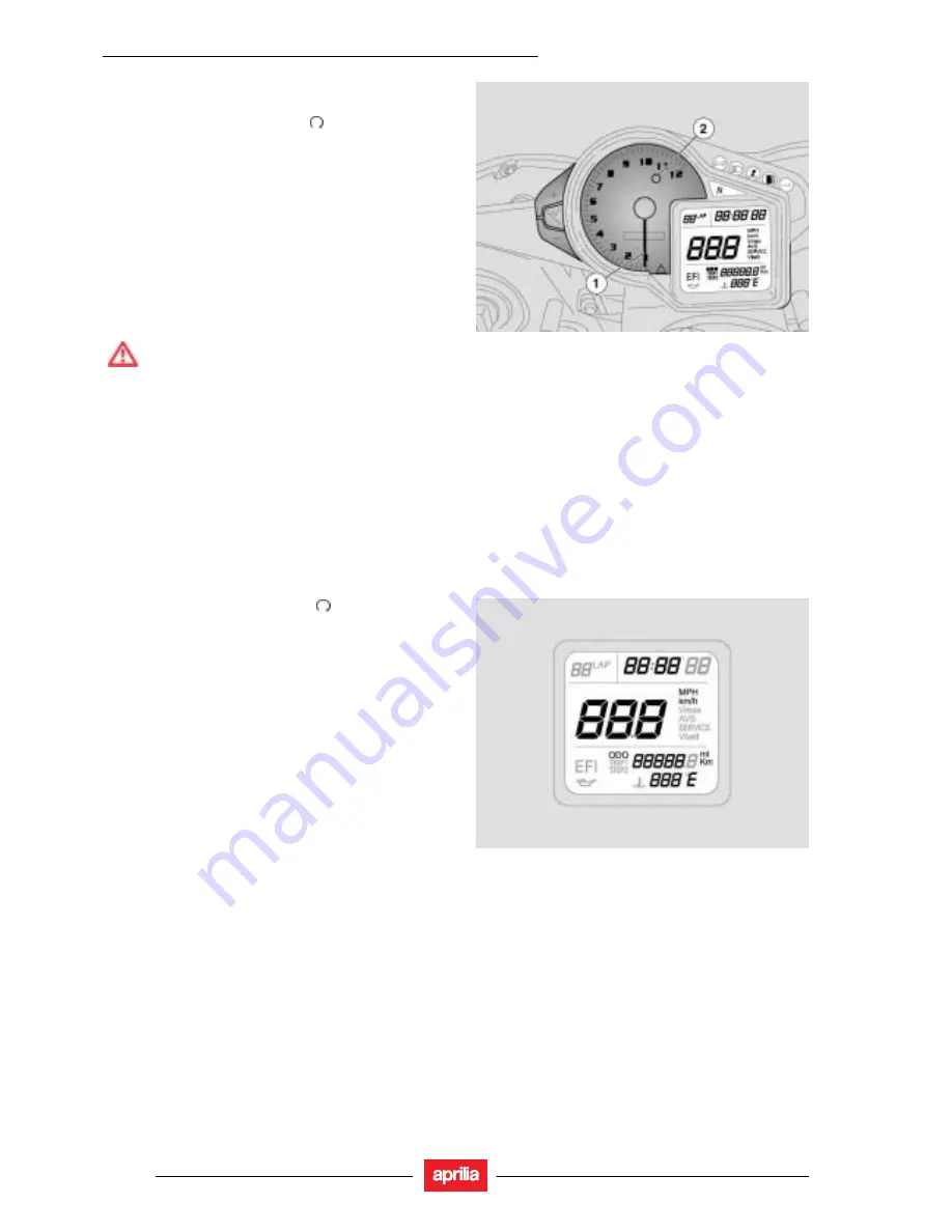 APRILIA RSV 1000 R Workshop Manual Download Page 58