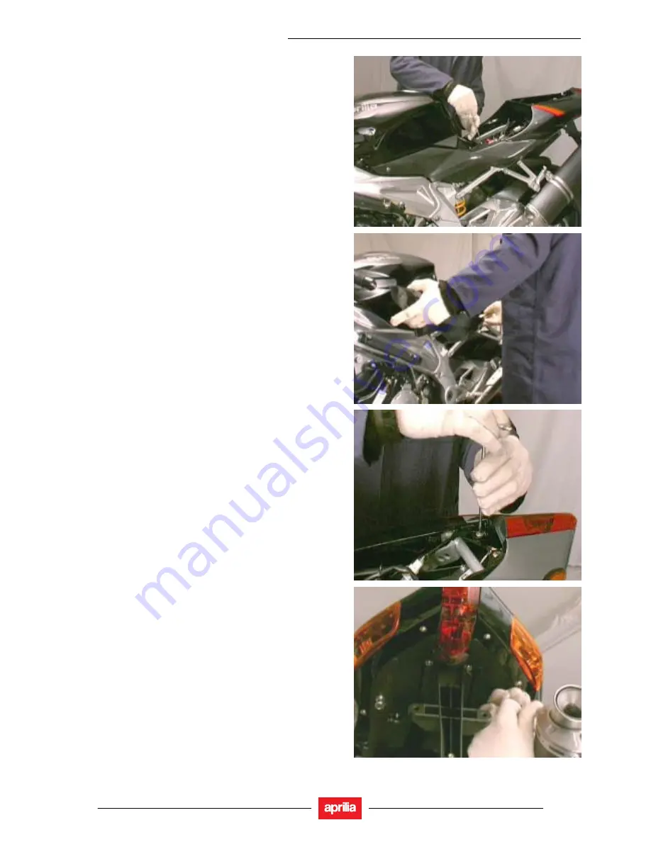 APRILIA RSV 1000 R Workshop Manual Download Page 154