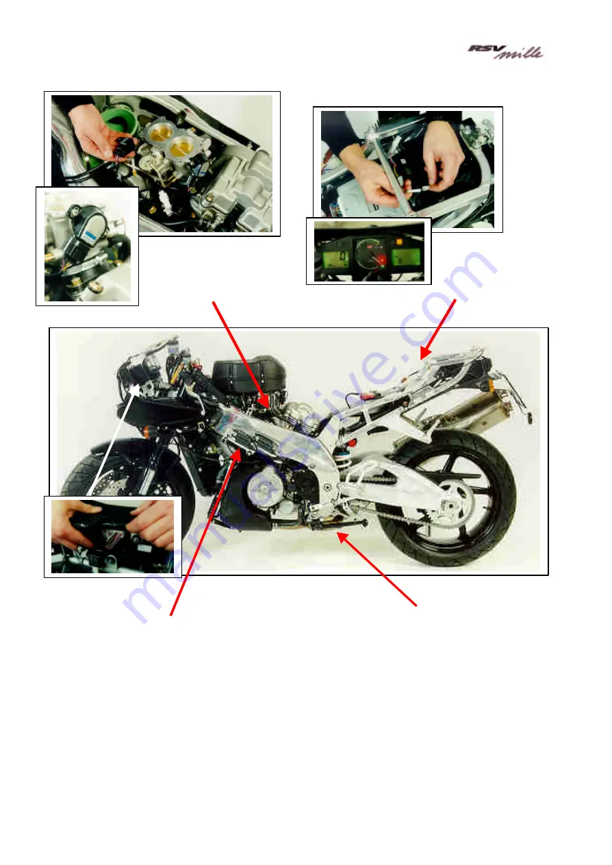 APRILIA RSV Mille 1000 1999 Technical Training Course Download Page 51